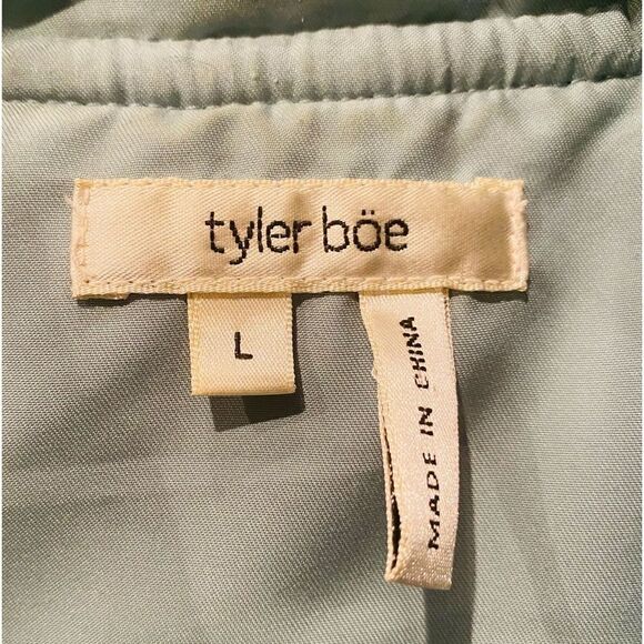 Tyler Boe Blue Quilted Full Zip Vest Size Large - Picture 4 of 6